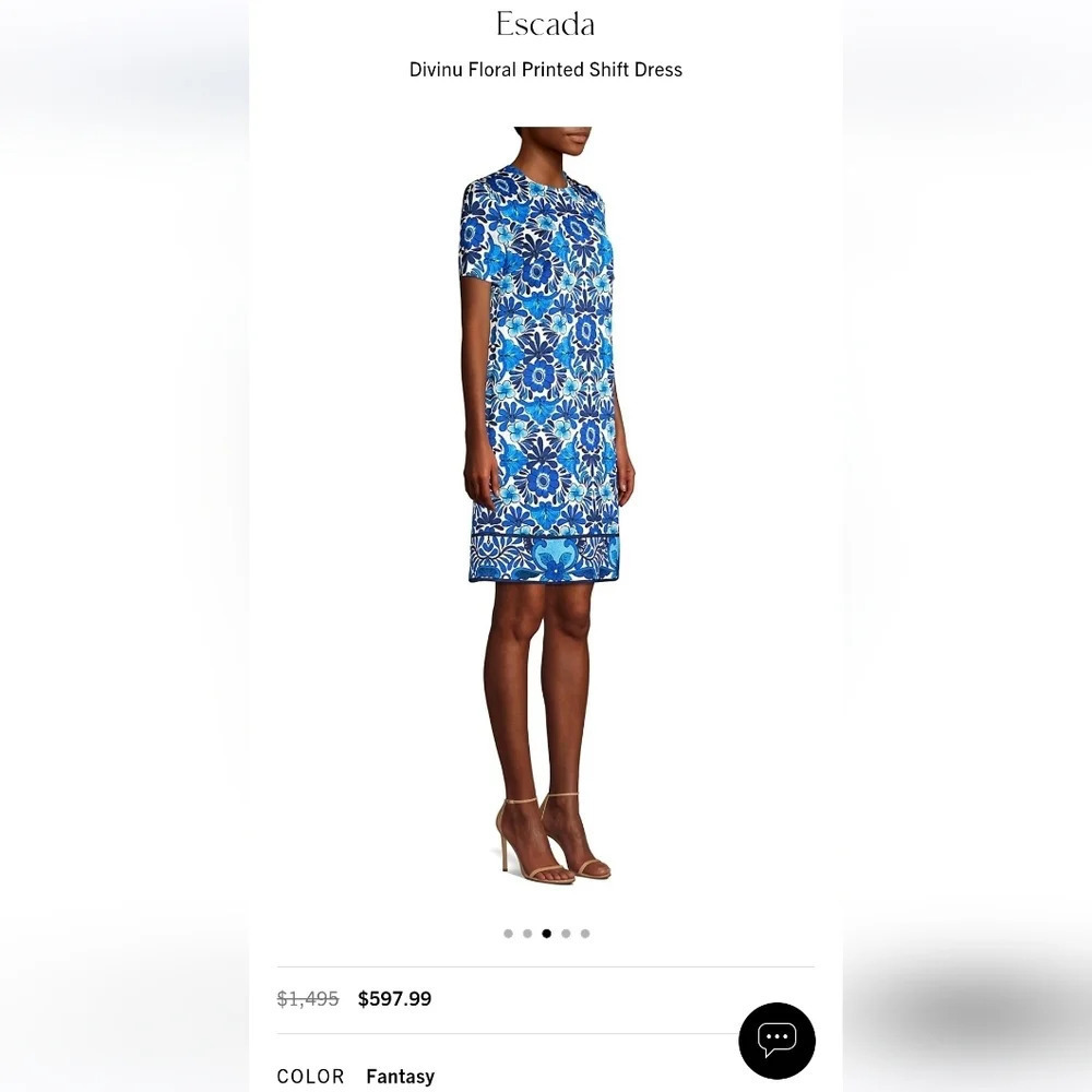 ESCADA Divinu Shift Dress